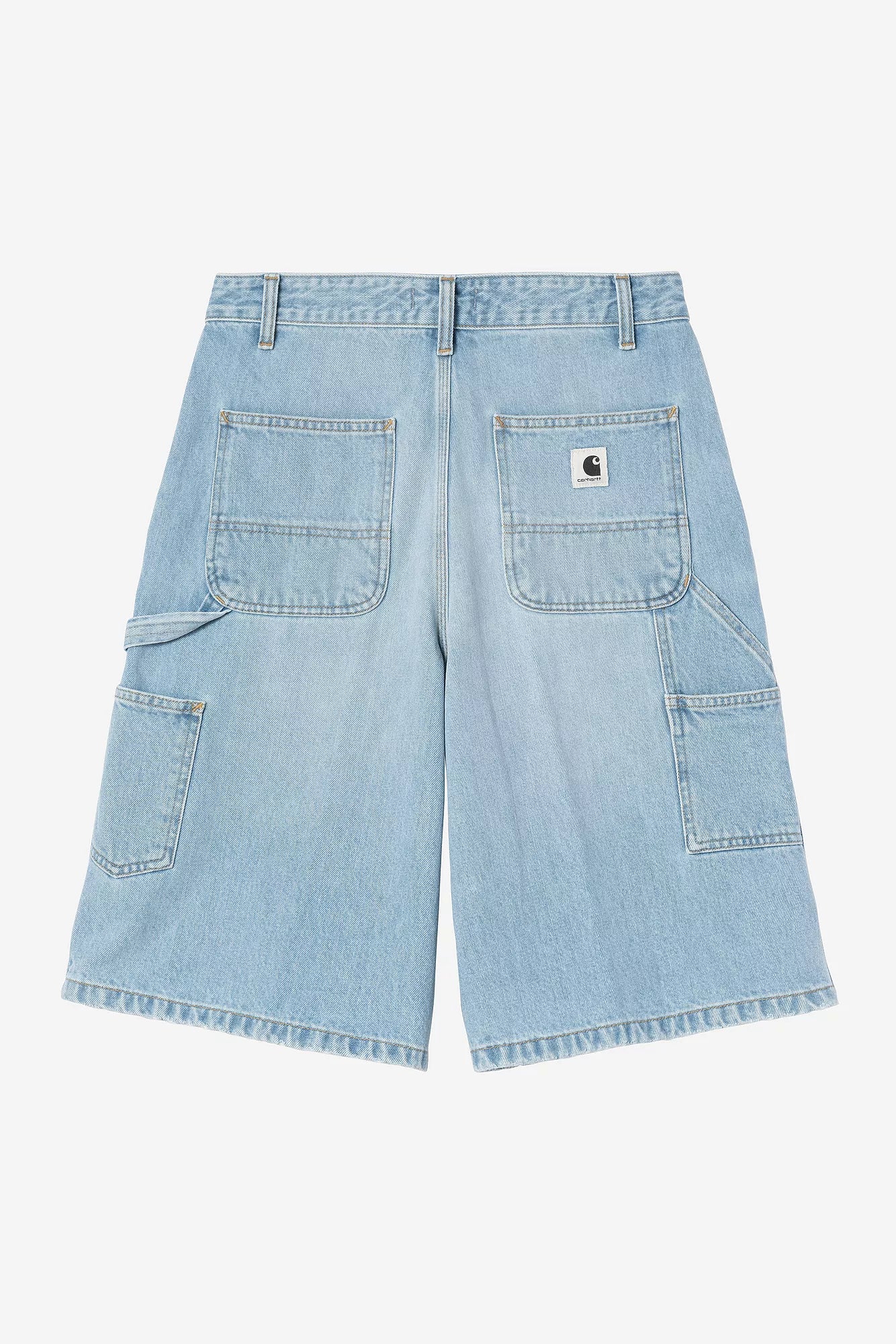 W Rixon Double Knee Short (heavy burst washed)