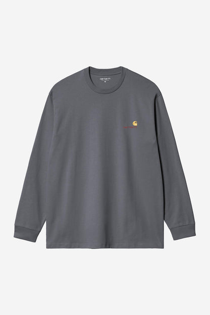 L/S American Script T-Shirt