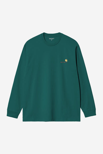 L/S American Script T-Shirt