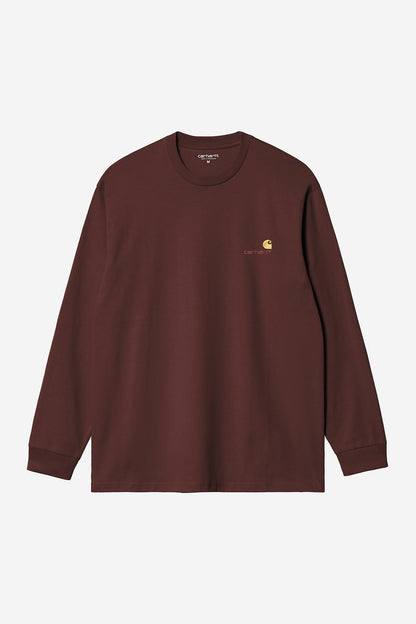 L/S American Script T-Shirt