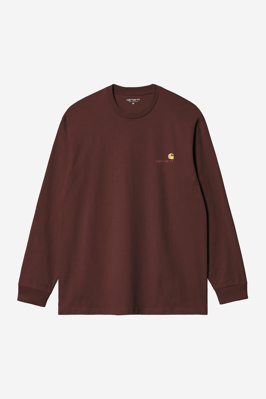 L/S American Script T-Shirt