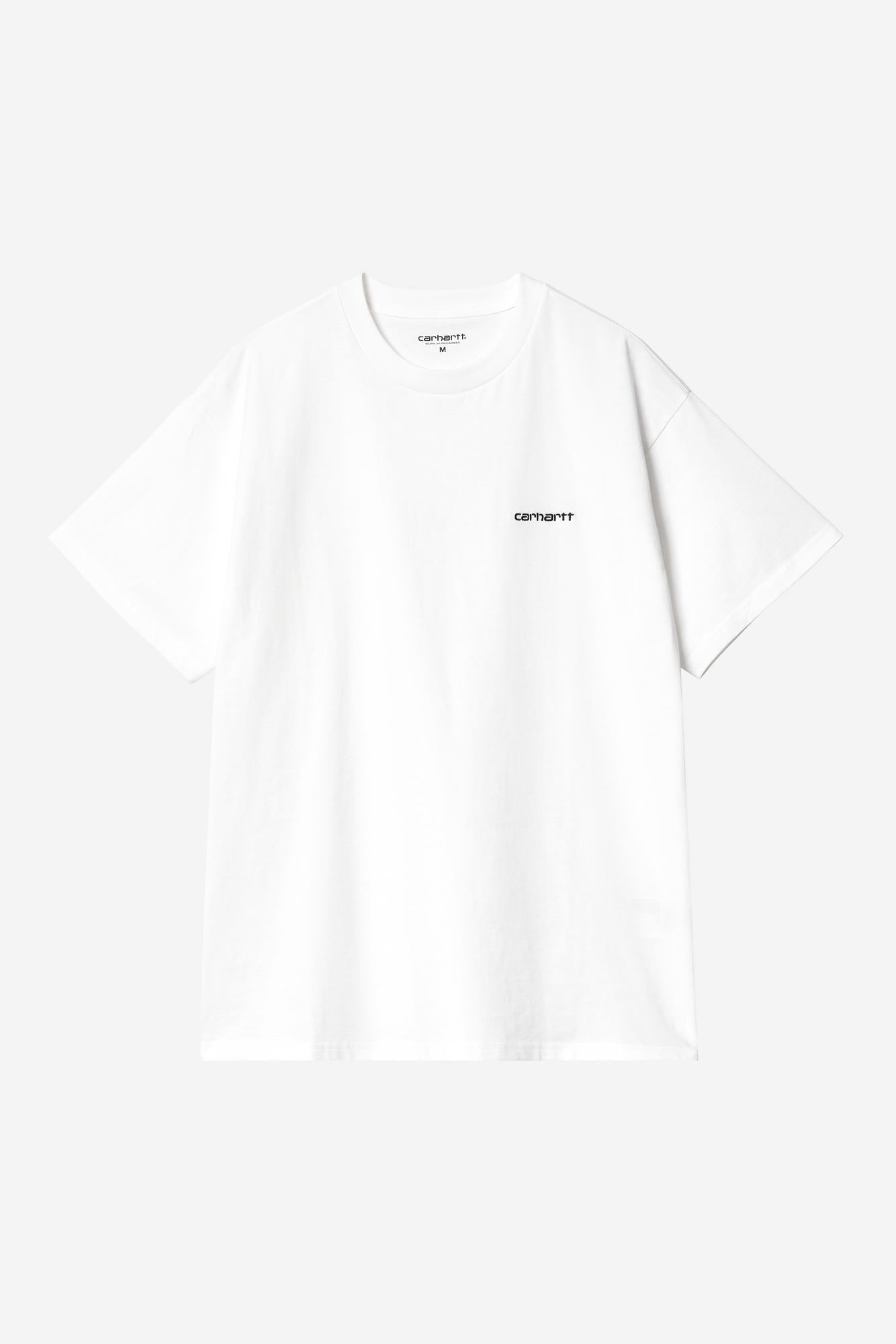 S/S Script Embroidery T-Shirt
