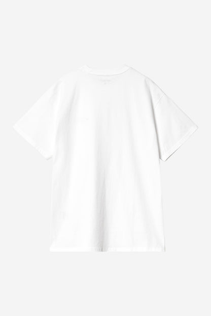 S/S Script Embroidery T-Shirt