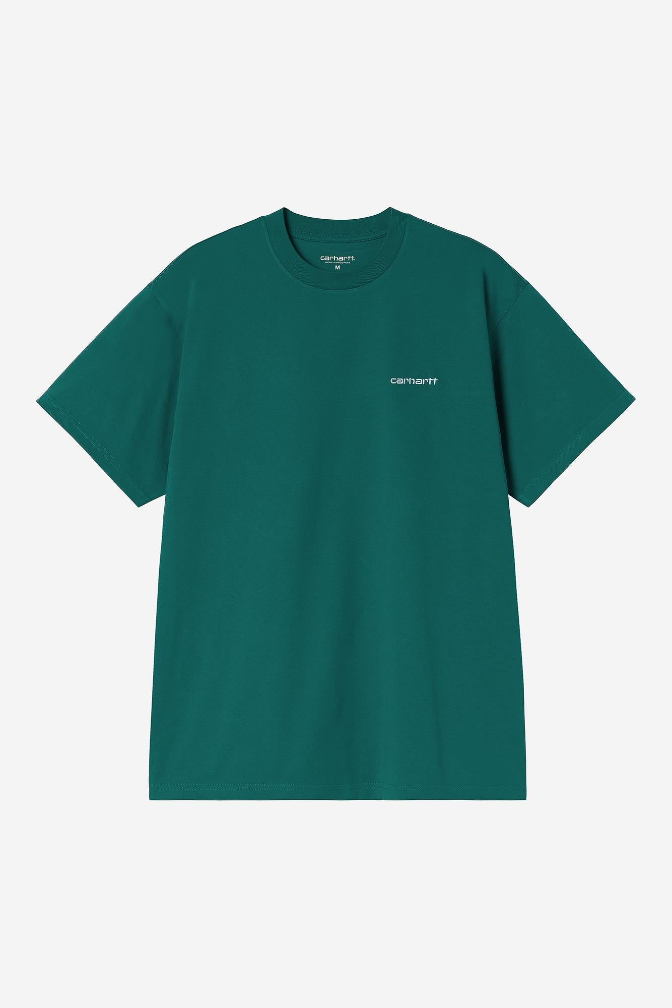 S/S Script Embroidery T-Shirt