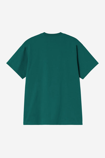 S/S Script Embroidery T-Shirt