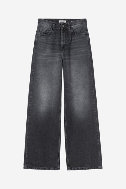 W Jane Pant (dark destroy wash)