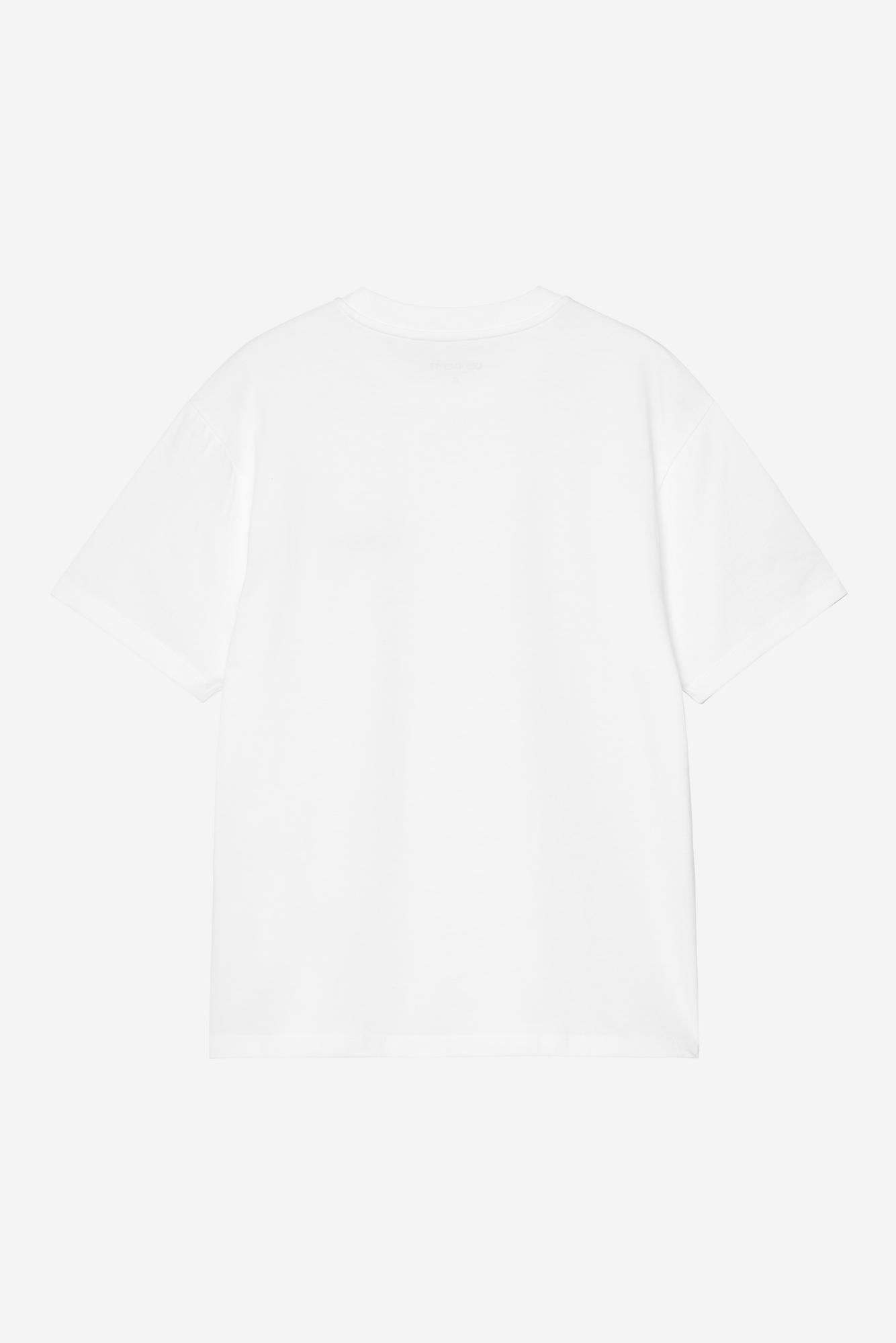 W S/S Script Embroidery T-Shirt