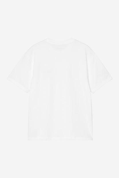 W S/S Script Embroidery T-Shirt