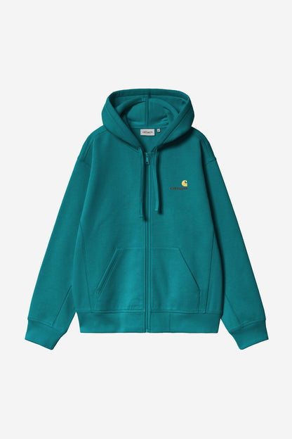 Hooded American Script Jacket