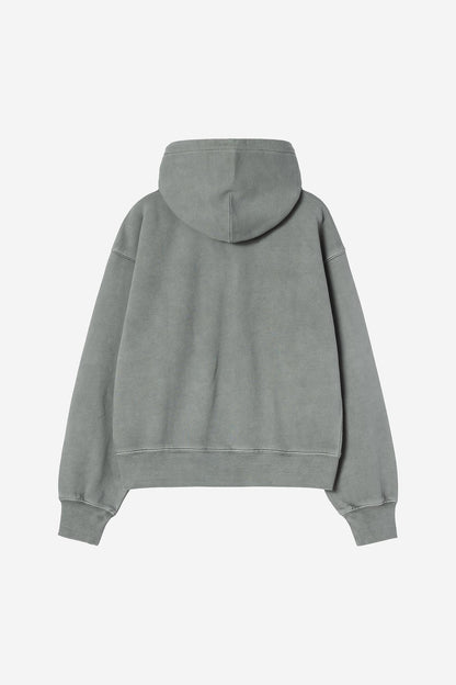 W Hooded Nelson Jacket (garment dyed)