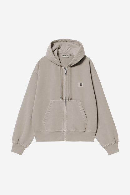 W Hooded Nelson Jacket (garment dyed)