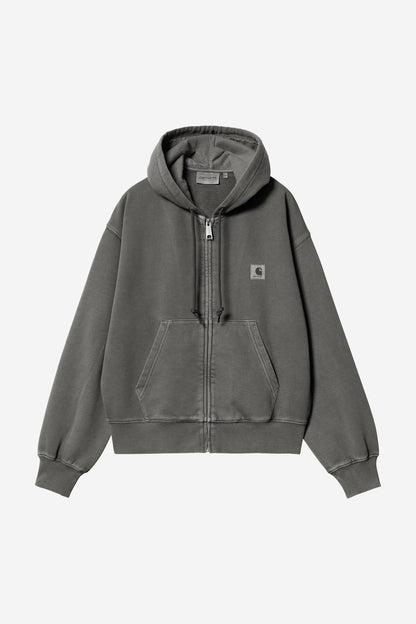 W Hooded Nelson Jacket (garment dyed)