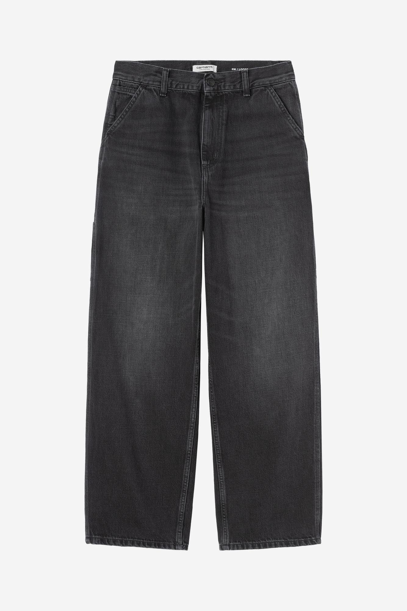 W Brandon Single Knee Pant (dark destroy wash)