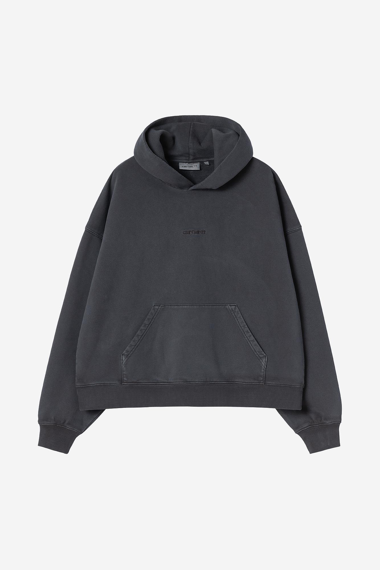W Hooded Benton Sweat (garment dyed)