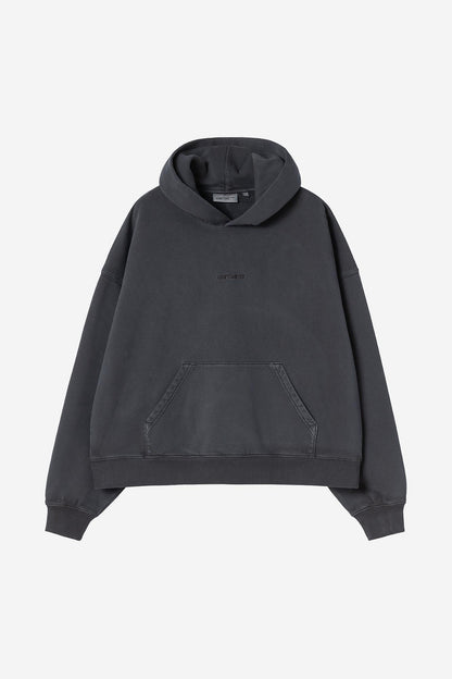 W Hooded Benton Sweat (garment dyed)