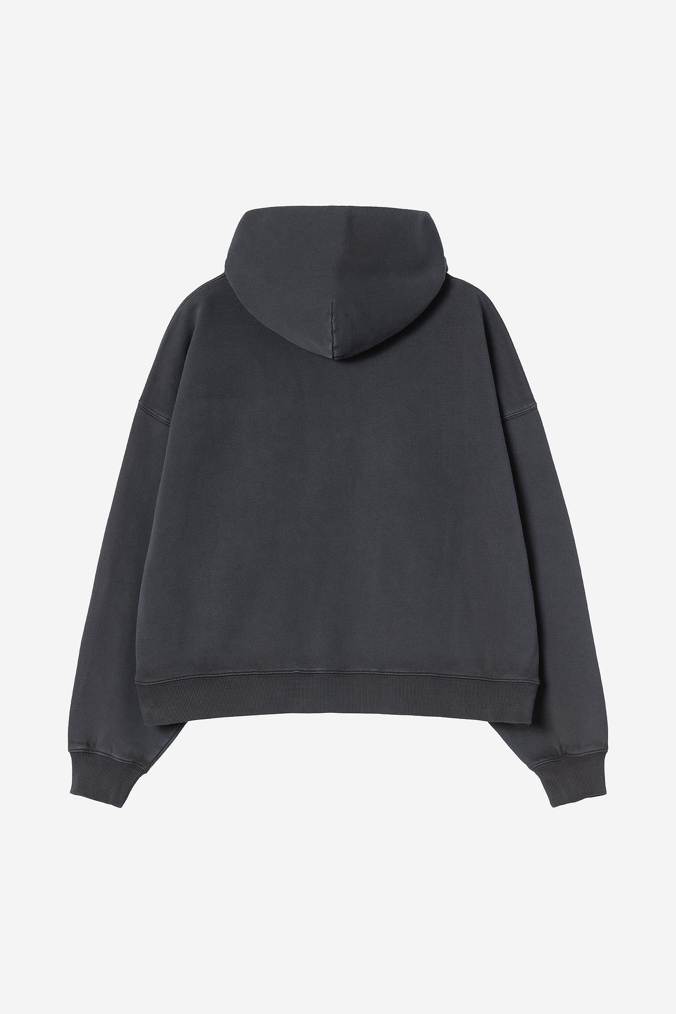 W Hooded Benton Sweat (garment dyed)
