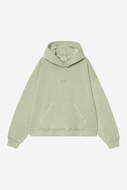 W Hooded Benton Sweat (garment dyed)