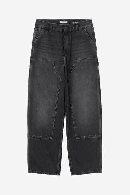 W Brandon Double Knee Pant (dark destroy wash)