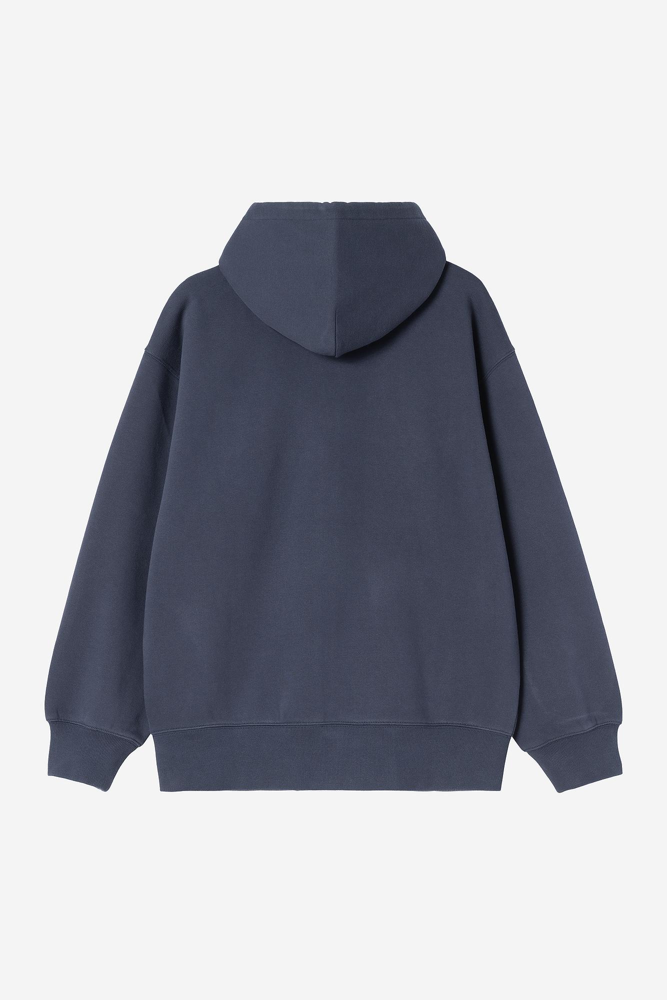 Hooded WIP Sweat Jacket (stone washed)