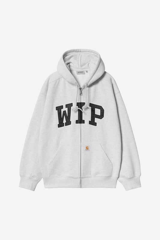 Hooded WIP Sweat Jacket (stone washed)