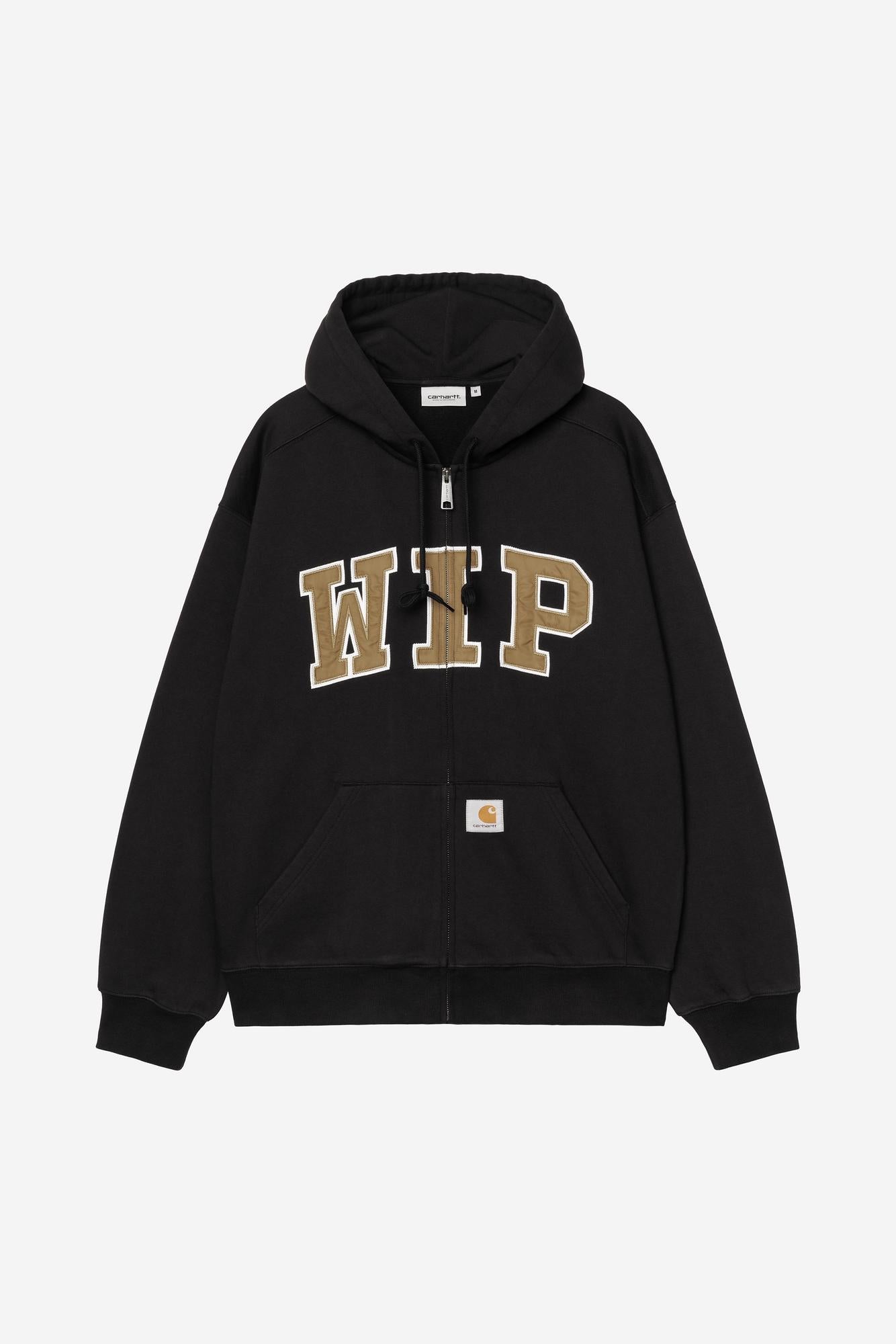 Hooded WIP Sweat Jacket (stone washed)