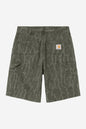 Single Knee Short (heavy stone wash)