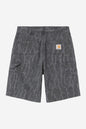 Single Knee Short (heavy stone wash)