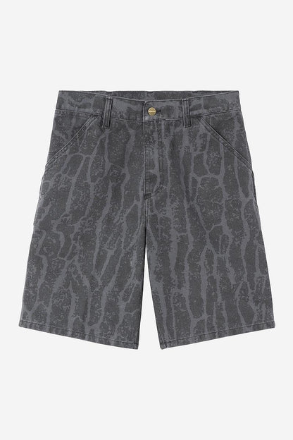 Single Knee Short (heavy stone wash)