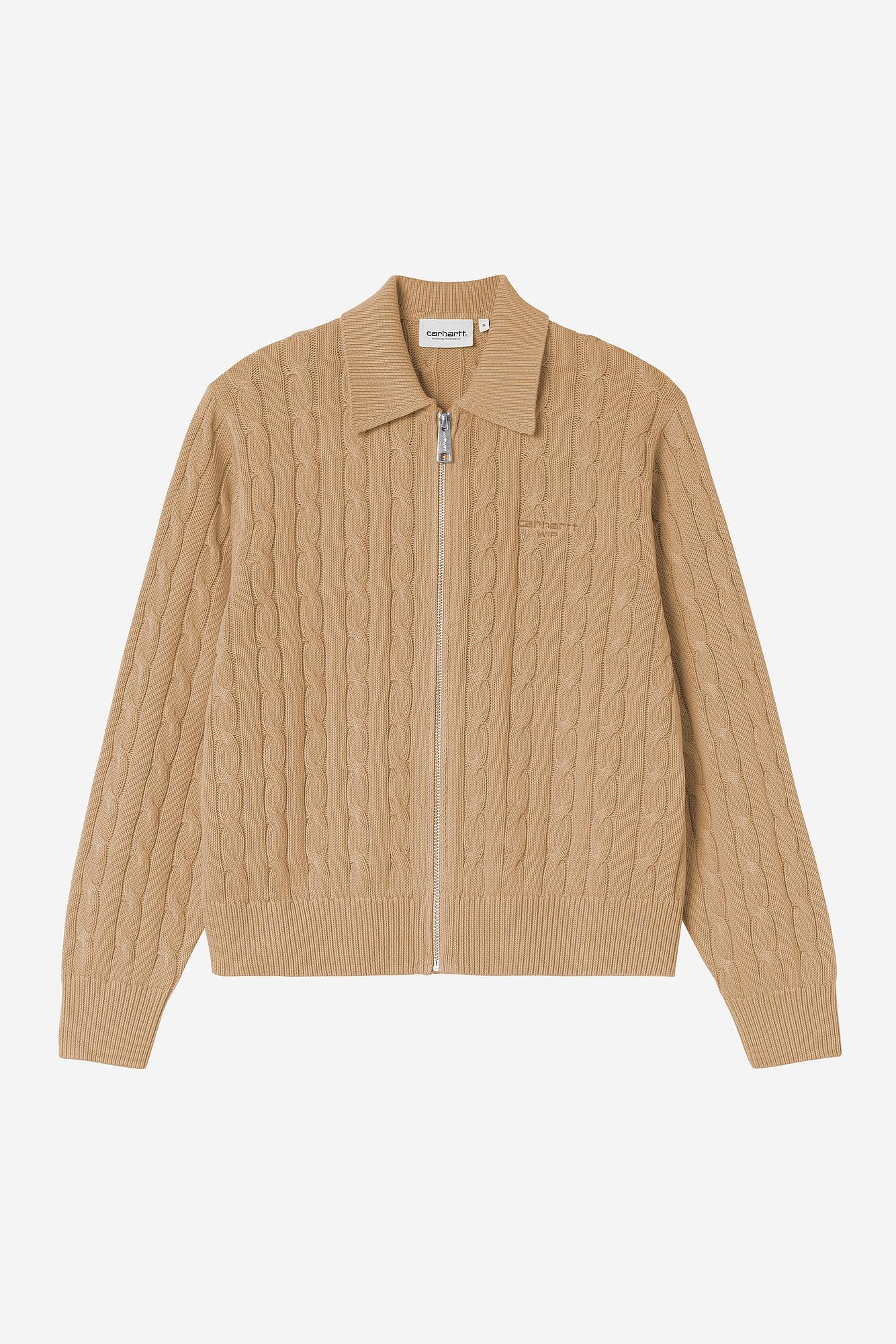 W Carter Sweater Jacket (garment dyed)