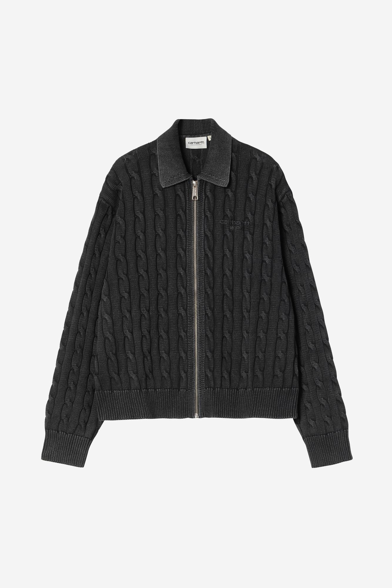 W Carter Sweater Jacket (garment dyed)