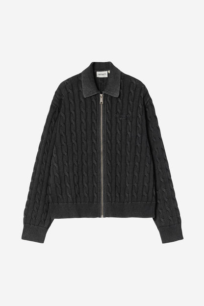 W Carter Sweater Jacket (garment dyed)