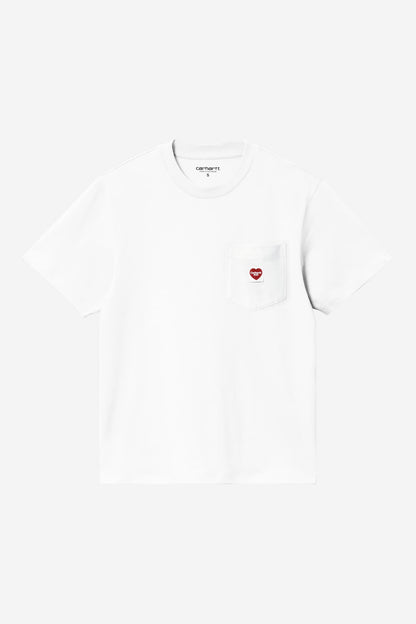 W S/S Pocket Small Heart T-Shirt