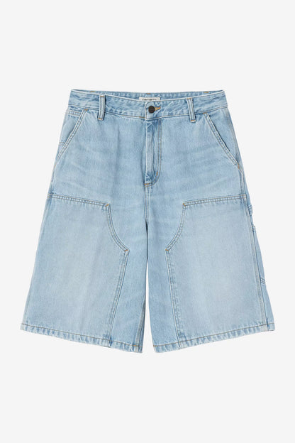 W Rixon Double Knee Short (heavy burst washed)