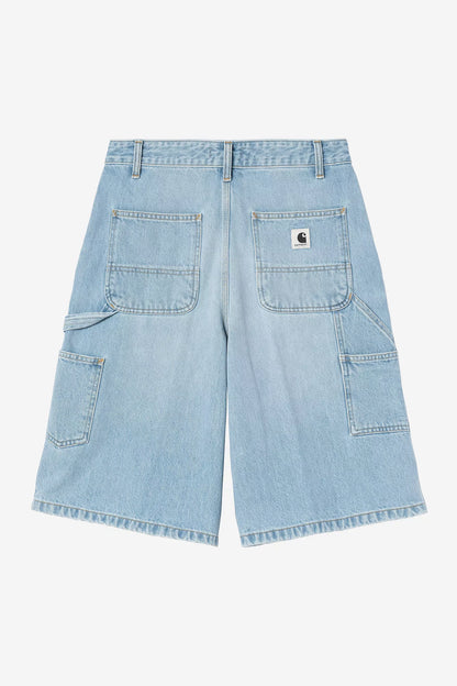 W Rixon Double Knee Short (heavy burst washed)