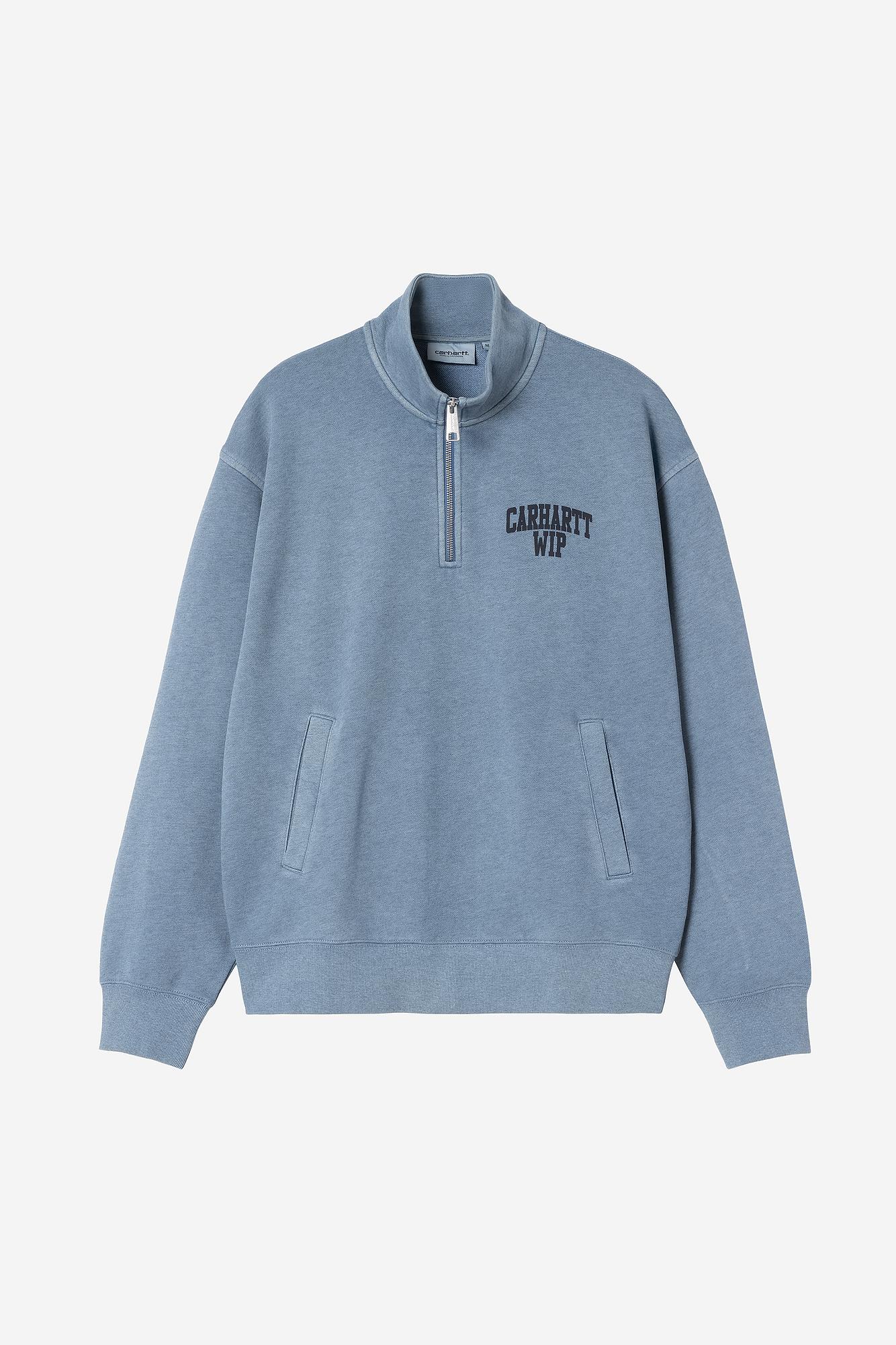 Xander Half Zip Sweat (garment dyed)