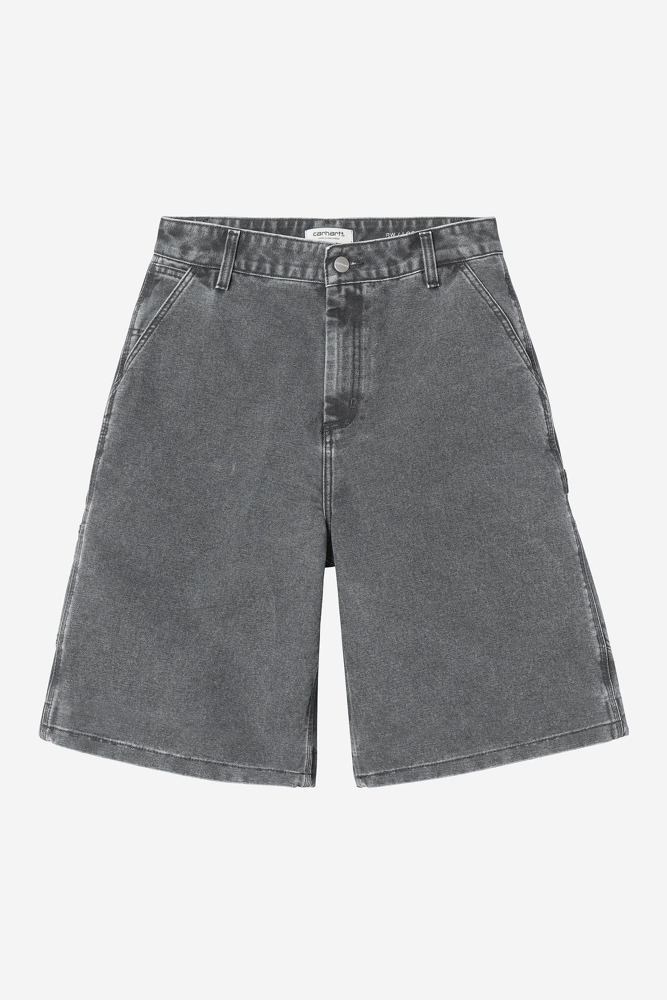 W Rixon Single Knee Short (heavy stone wash)