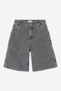 W Rixon Single Knee Short (heavy stone wash)