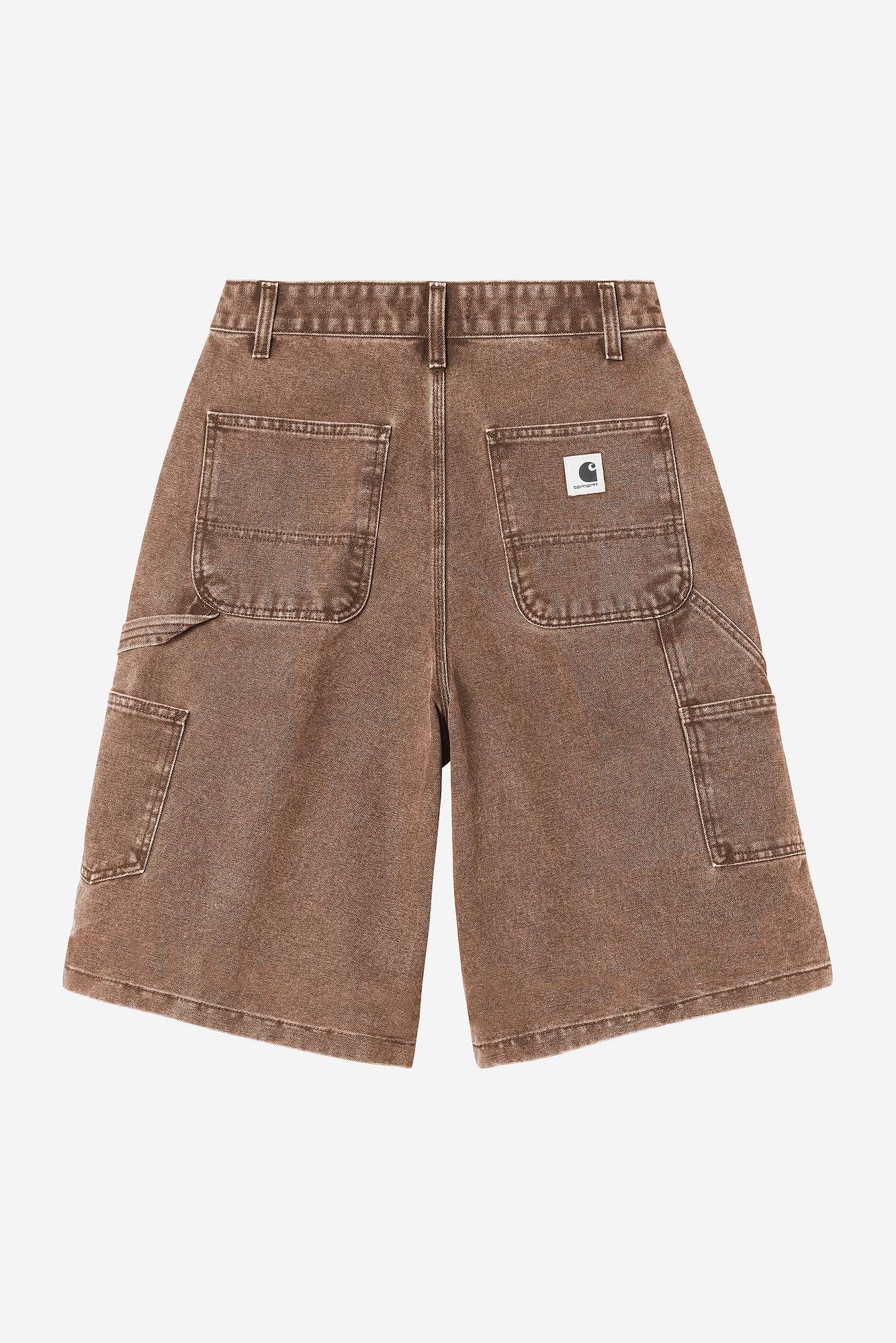 W Rixon Single Knee Short (heavy stone wash)