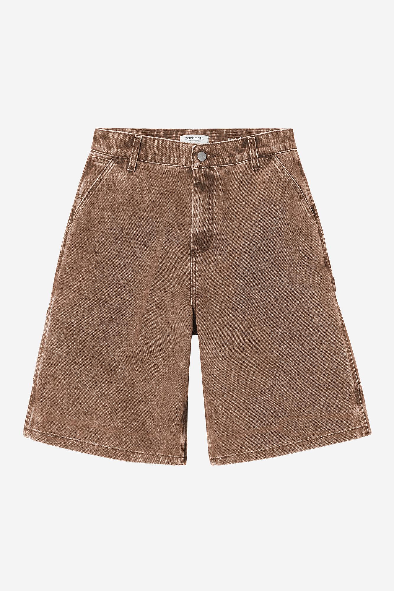 W Rixon Single Knee Short (heavy stone wash)