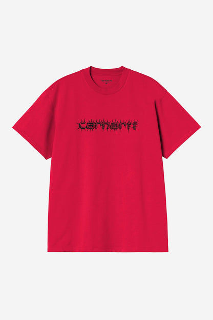 S/S Spikes Script T-Shirt
