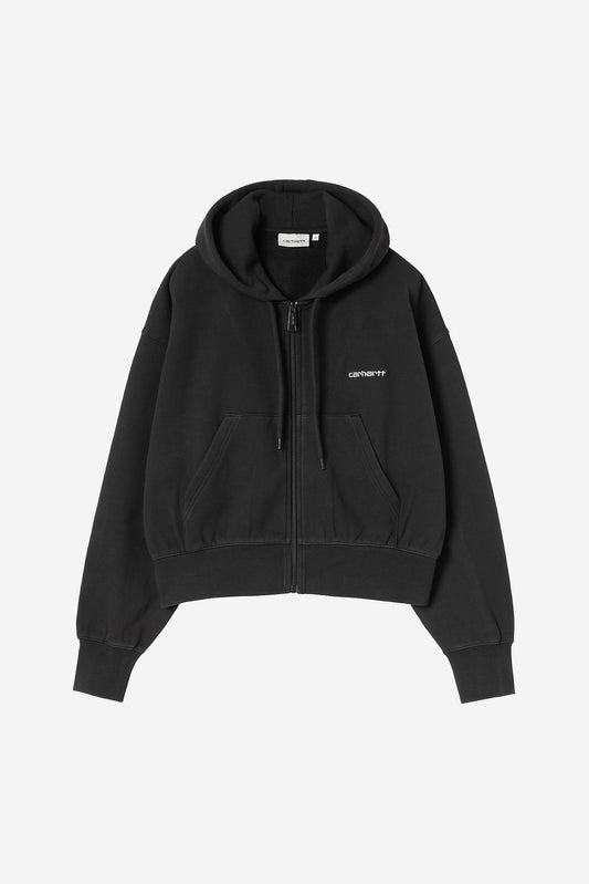 W Hooded Spencer Jacket (garment dyed)