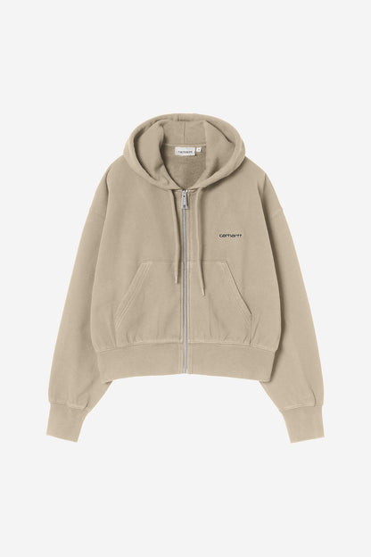 W Hooded Spencer Jacket (garment dyed)
