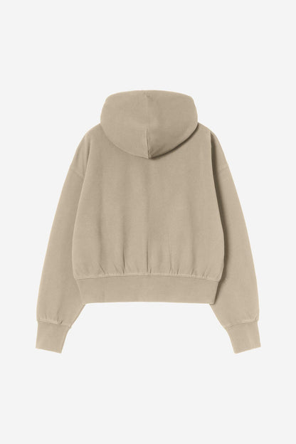 W Hooded Spencer Jacket (garment dyed)