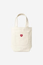 W Small Heart Patch Tote