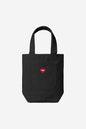 W Small Heart Patch Tote