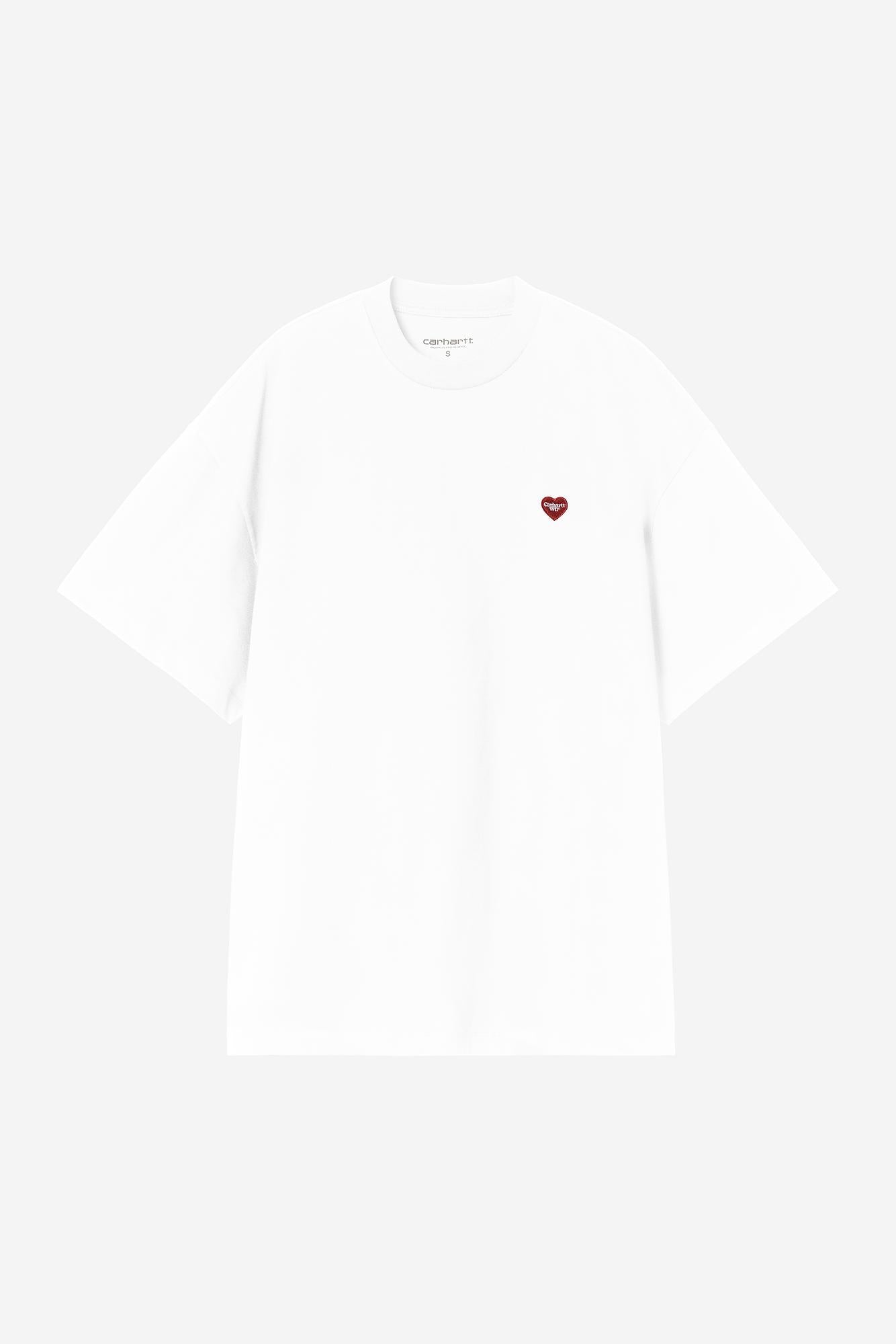 W S/S Small Heart Patch SJ T-Shirt