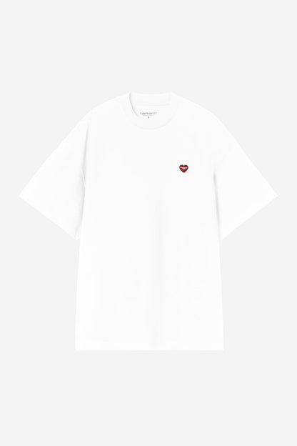 W S/S Small Heart Patch SJ T-Shirt