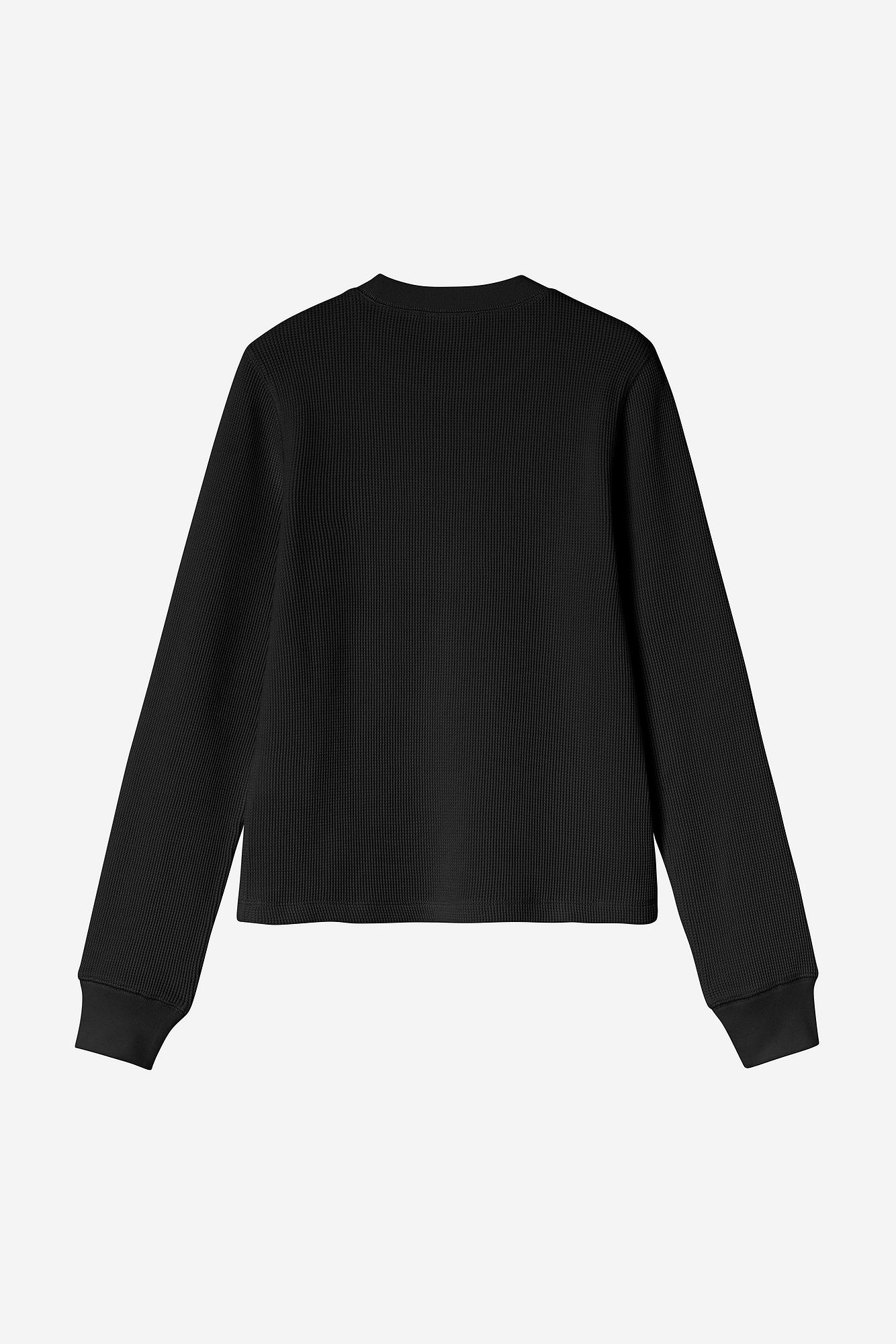 W L/S Waffle T-Shirt