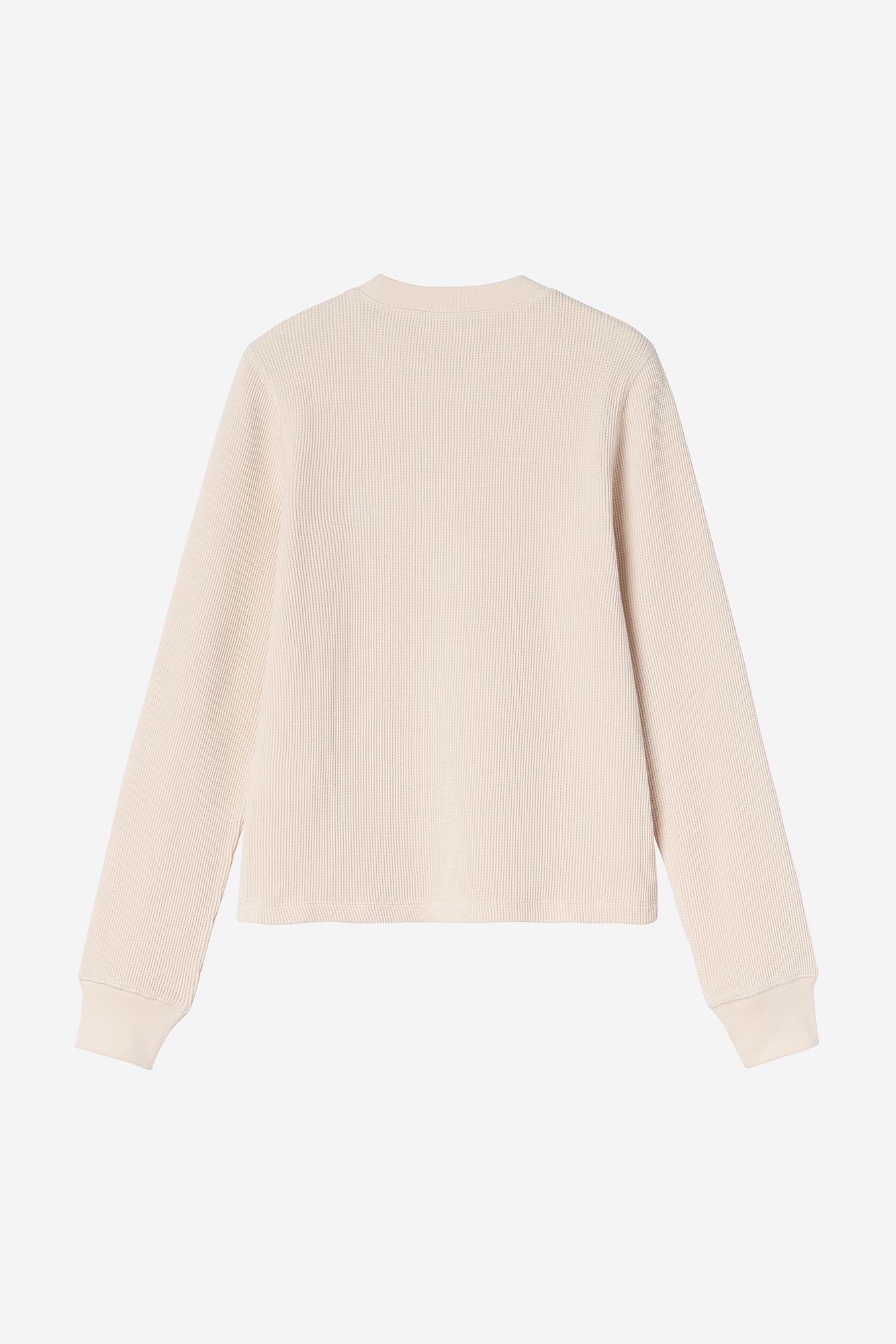 W L/S Waffle T-Shirt
