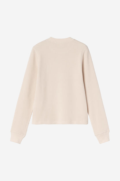 W L/S Waffle T-Shirt